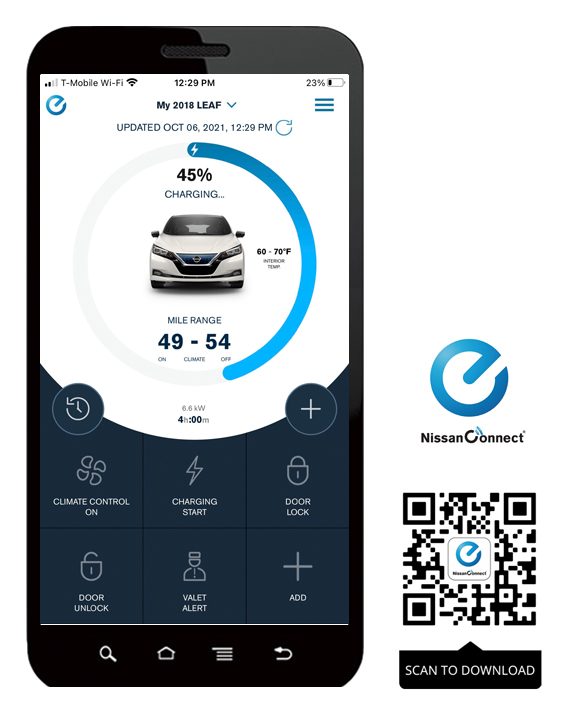 NissanConnect EV Services App
