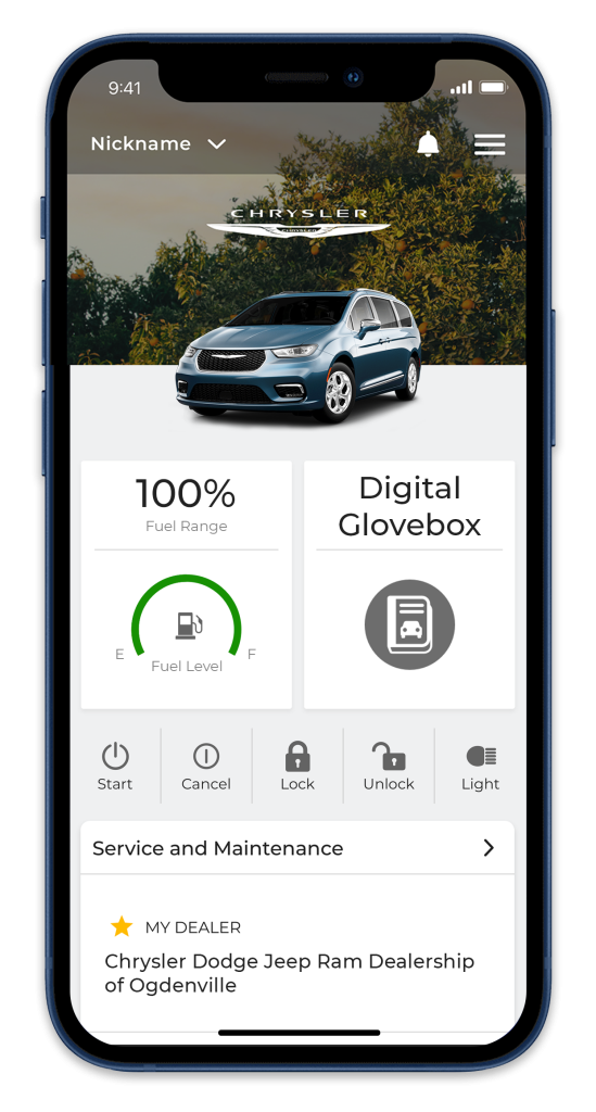 Chrysler App | SiriusXM Guardian Services – SiriusXM Dealer Portal