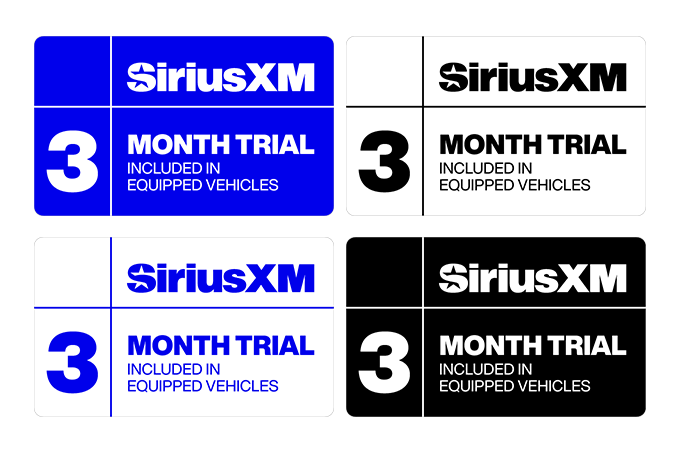 SiriusXM Trial Subscription Tiles – Pre-Owned Vehicles